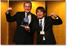PADIワールドワイド社長リチャードソン氏と伊藤（2012年度）